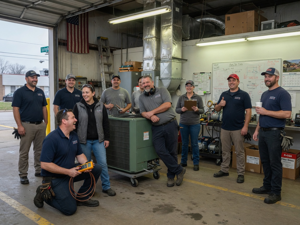 HVAC in Divernon
